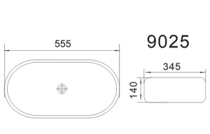 Умывальник Axus 9025