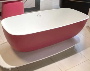 Ванна из искусственного камня Kolpa-san Milo FS Red, 174х75