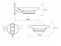 Мыльница Bemeta Nox 102408030