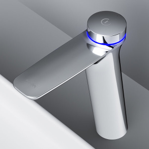 Смеситель для умывальника AM.PM Inspire V2.0 F50A93400 электронный с донным клапаном