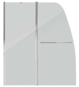 Душевая шторка на ванну Grossman GR-100/2, 120х140, прозрачный
