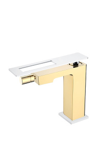 Смеситель для биде Boheme Q 146-GCR Gold Chrome