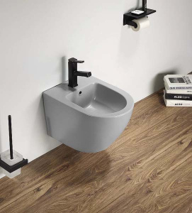 Подвесное биде Ceramalux В2342BDMH / 2342BDMDH, светло-серый