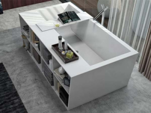 Ванна из искусственного камня Kolpa-san Copelia Lux FS, 180х100