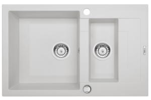 Кухонная мойка Deante Rapido ZQK-2513 / ZQK-7513 / ZQK-A513 / ZQK-G513 / ZQK-S513, 78х49/алебастр