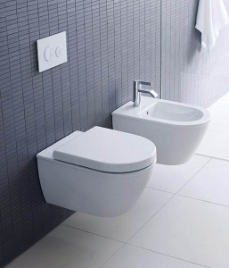 Подвесной унитаз Duravit Rimless Darling New 2557090000, белый
