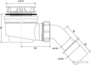Сифон McAlpine HC252570B фото 1