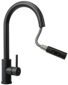 Смеситель для кухонной мойки Rea Fresh black matt REA-B9147