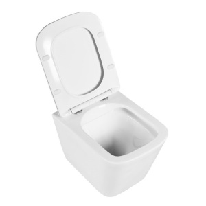 Подвесной унитаз BelBagno Due BB3103CHR безободковый, белый