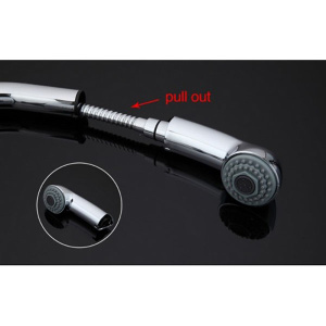 Cмеситель для кухонной мойки Gappo G1052-2 с выдвижным изливом