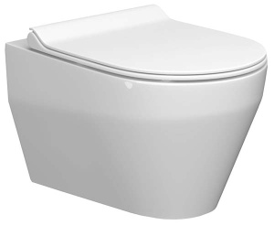 Подвесной унитаз Керамин Бари R Нова Slim Soft Close