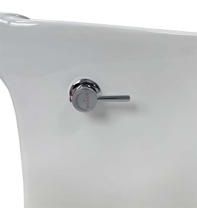 Напольный унитаз Roxen Urban Bidet 600190-01X Rimless Soft Close с функцией биде, белый