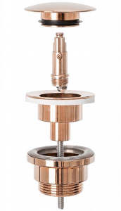 Донный клапан Rea Click Clack rose gold