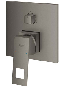 Смеситель встраиваемый Grohe Eurocube 24094AL0 наружная часть (3 функции), темный графит матовый
