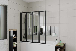 Душевая шторка на ванну Cerutti Bouna-B складная