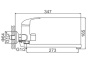 Смеситель для ванны Ledeme H15 L2215