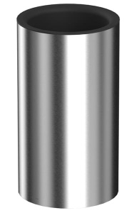 Мусорное ведро Whitecross Ergo ER2291NIB, 4 л, никель брашированный