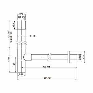 Сифон для умывальника Wellsee Drainage System 182114000
