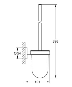 Ершик для унитаза Grohe Essentials 40374001