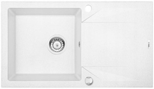 Кухонная мойка Deante Evora ZQJ-2113 / ZQJ-5113 / ZQJ-7113 / ZQJ-A113 / ZQJ-G113 / ZQJ-N113 / ZQJ-S113 / ZQJ-T113, 78х44/алебастр