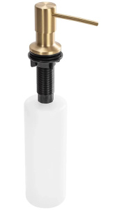 Дозатор для моющих средств Rea gold matt round BAT-05002