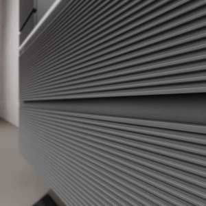 Тумба под умывальник Sancos Folk левая Grey soft, 100, серый матовый Grey soft