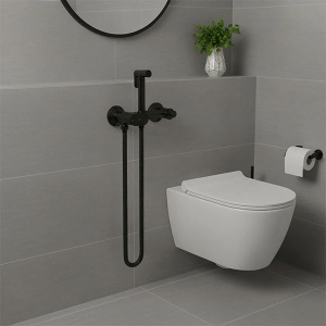 Смеситель Lauter Sano 21LT1292BM с гигиеническим душем