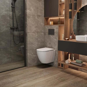 Подвесной унитаз Grossman Thin Rim GR-5601S безободковый с крышкой Soft Close