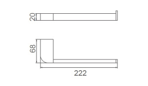 Держатель для полотенец Gerhans 27203