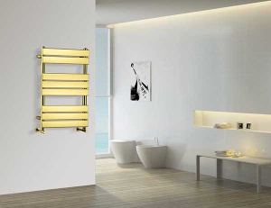 Полотенцесушитель Boheme Venturo Gold нижнее подключение