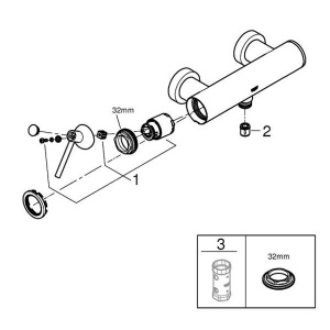 Смеситель для душа Grohe Atrio New 32650003