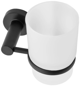 Стакан Rea black matt 77039