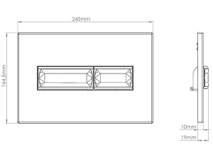 Кнопка для инсталляции Vincea Line VFP-732MG