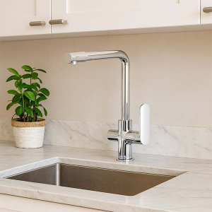 Смеситель для кухонной мойки Lauter Sleek 21CK7691C с подключением фильтра воды