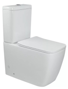Напольный унитаз Gid Tn2180 с сиденьем Soft Close, белый