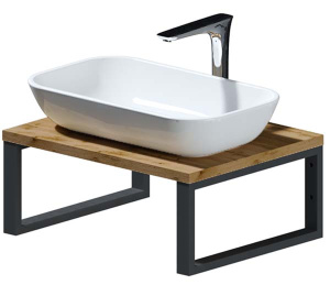 Столешница 1Marka Grunge Loft дуб вотан 60 / 80 / 90 / 100, 60, дуб вотан