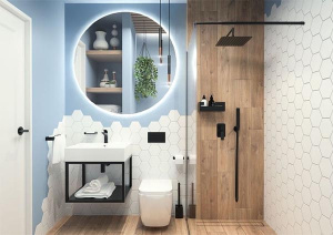 Ершик для унитаза Deante Mokko Nero N712