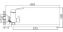 Смеситель для ванны Ledeme H48C L2248C