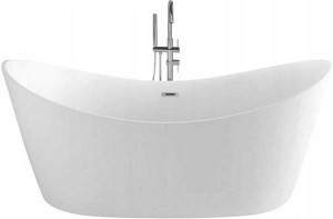 Акриловая ванна Calani Lotus White, 170х80