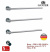 Полотенцесушитель Ganzer GZ96063 / GZ96064 / GZ96065 электрический встраиваемый, 50х45 4 перекладины, хром