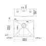 Кухонная мойка Iddis Edifice EDI54B0i77