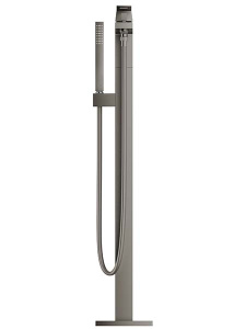 Смеситель для ванны Grohe Eurocube 23672AL1, темный графит матовый