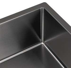 Кухонная мойка Zorg ZRE 4551 / ZRE 5551 / ZRE 7951 graphite, 45х51, графит