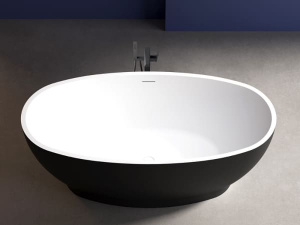 Акриловая ванна Abber AB9207MB, 165х80