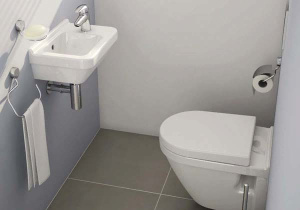 Подвесной унитаз Vitra S50 5318B003-0850 с функцией биде, белый