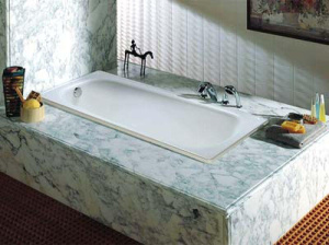 Чугунная ванна Roca Continental без antislim, 170х70