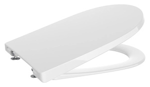 Подвесной унитаз Roca Ona Rimless безободковый с крышкой Supralit Soft Close