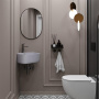 Умывальник Wellsee WC Area 30180600S угловая