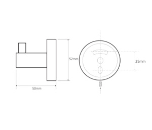 Крючок Bemeta Trend 104106028E / 104106028A / 104106028C / 104106028B, хром, зеленый