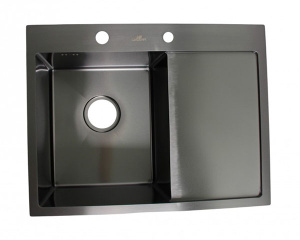 Кухонная мойка Wisent WS-37851B-L-114 с коландером и дозатором